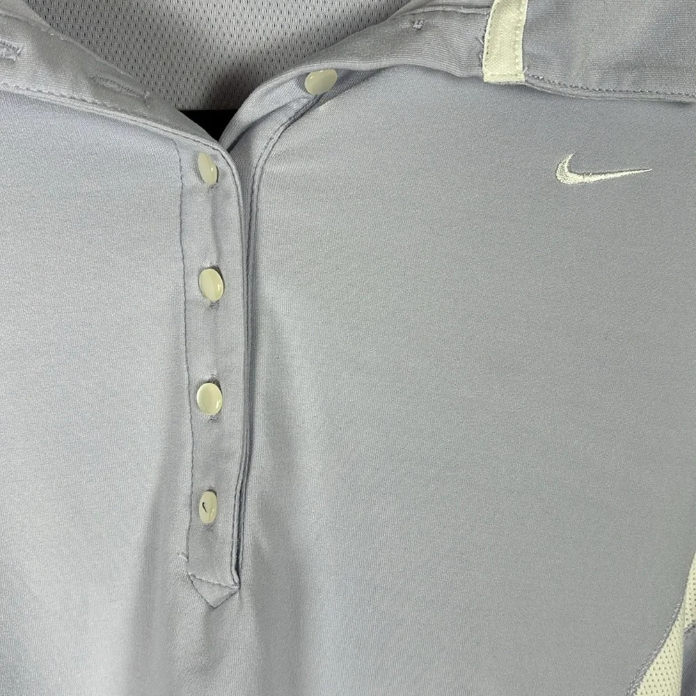Nike Dri-Fit Purple Short Sleeve Polo - Picture 2 of 6